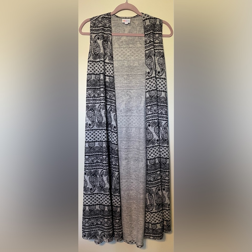 LuLaRoe Grey and Black Joy